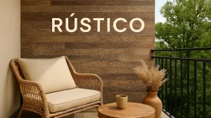 Papel Mural Rústico